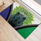 Personalised Afro Lesotho Rubber Doormat Black Rhinoceros Aloe Polyphylla LT15