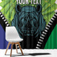 Personalised Afro Lesotho Window Curtain Black Rhinoceros Aloe Polyphylla LT15