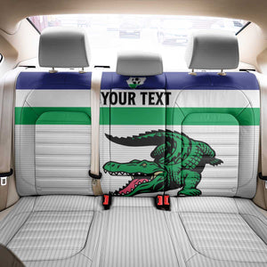 Custom Lesotho Football Back Car Seat Cover Go Likuena Go