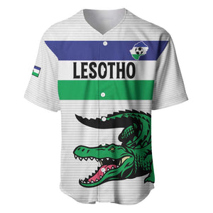 Custom Lesotho Football Baseball Jersey Go Likuena Go