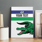 Custom Lesotho Football Canvas Wall Art Go Likuena Go