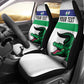 Custom Lesotho Football Car Seat Cover Go Likuena Go