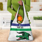 Custom Lesotho Football Grocery Bag Go Likuena Go