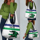 Custom Lesotho Football Grocery Bag Go Likuena Go