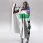 Custom Lesotho Football Hooded Blanket Go Likuena Go
