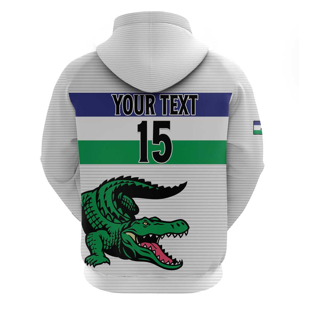 Custom Lesotho Football Hoodie Go Likuena Go
