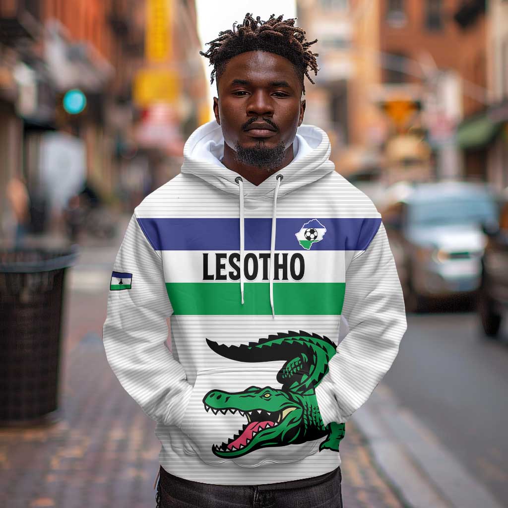 Custom Lesotho Football Hoodie Go Likuena Go
