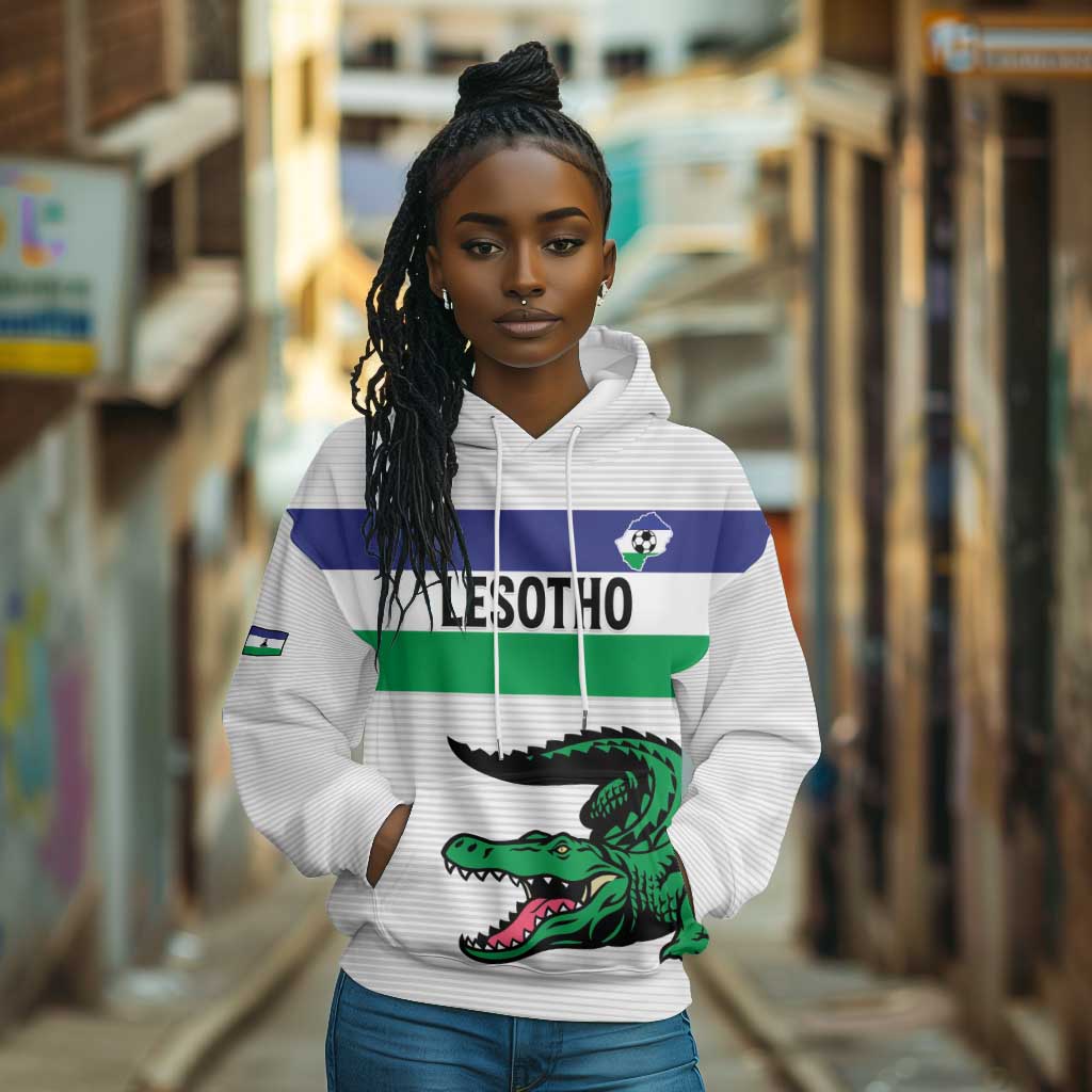 Custom Lesotho Football Hoodie Go Likuena Go