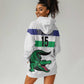 Custom Lesotho Football Hoodie Dress Go Likuena Go
