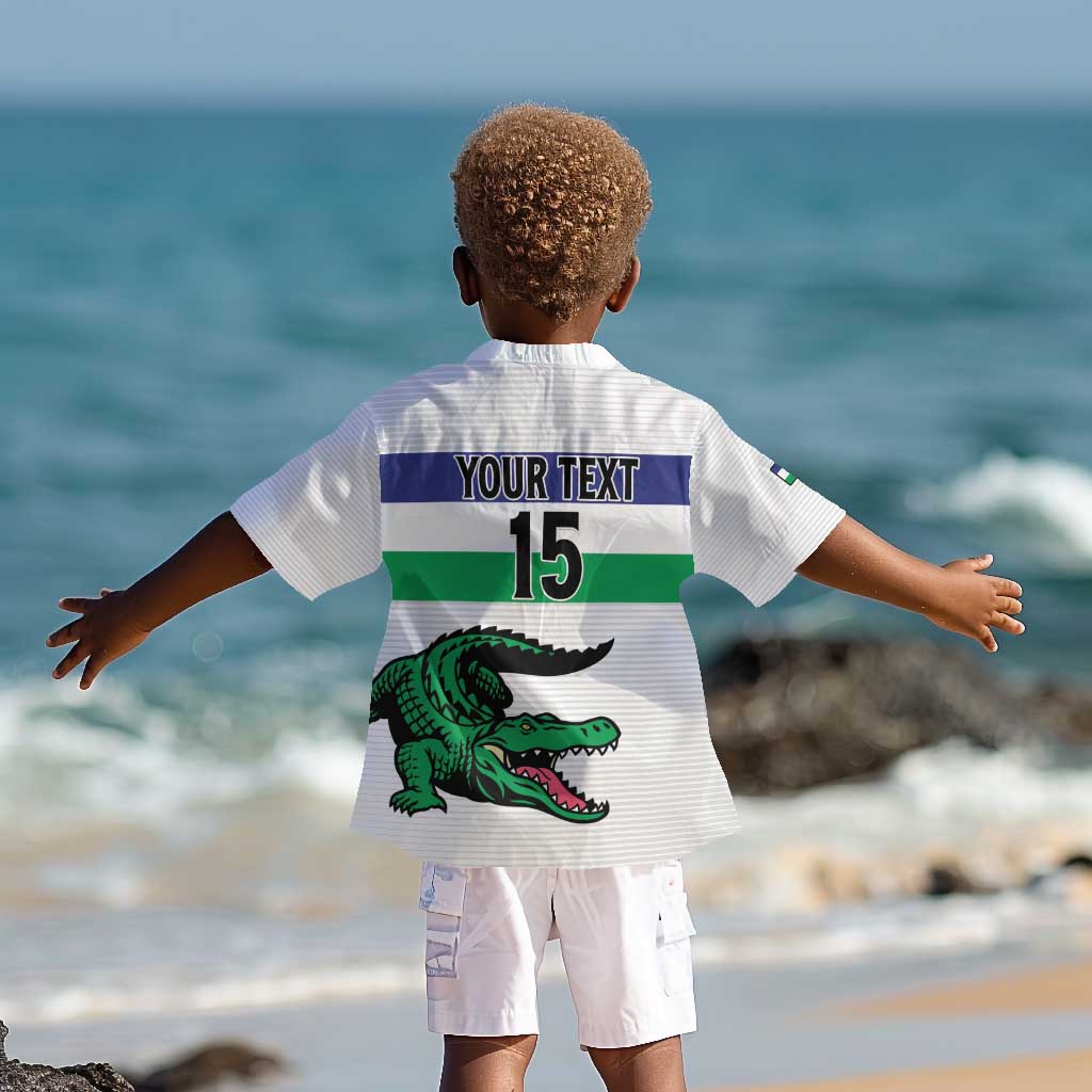 Custom Lesotho Football Kid Hawaiian Shirt Go Likuena Go
