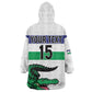 Custom Lesotho Football Kid Wearable Blanket Hoodie Go Likuena Go