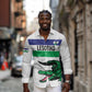 Custom Lesotho Football Long Sleeve Button Shirt Go Likuena Go