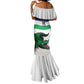 Custom Lesotho Football Mermaid Dress Go Likuena Go