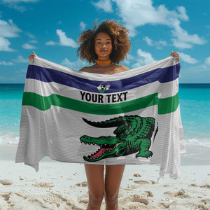 Custom Lesotho Football Sarong Go Likuena Go