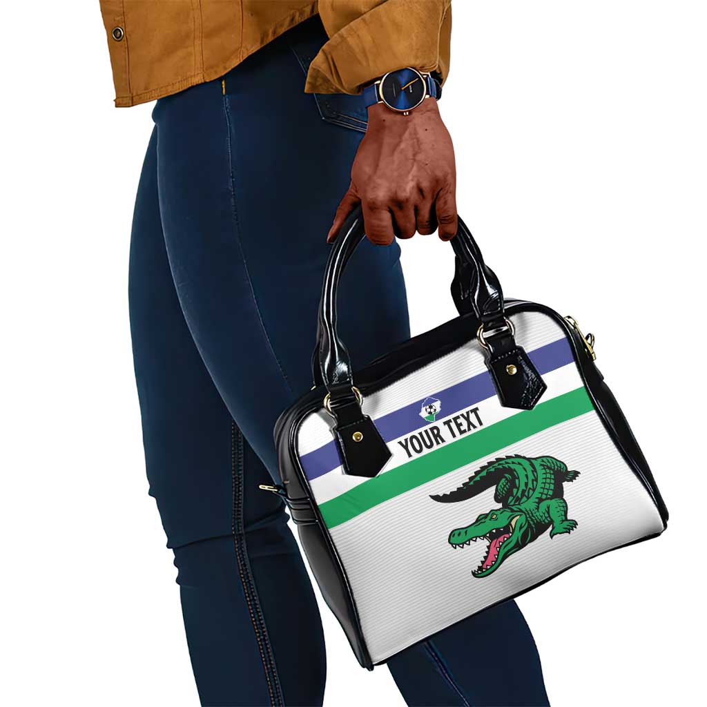 Custom Lesotho Football Shoulder Handbag Go Likuena Go