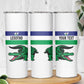 Custom Lesotho Football Skinny Tumbler Go Likuena Go