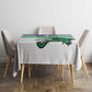 Custom Lesotho Football Tablecloth Go Likuena Go