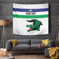 Custom Lesotho Football Tapestry Go Likuena Go
