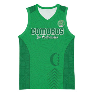 Custom Comoros Football Basketball Jersey Go Les Coelacantes - African Pride