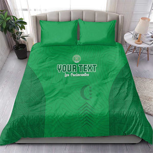 Custom Comoros Football Bedding Set Go Les Coelacantes