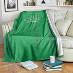 Custom Comoros Football Blanket Go Les Coelacantes