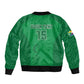 Custom Comoros Football Bomber Jacket Go Les Coelacantes