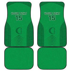 Custom Comoros Football Car Mats Go Les Coelacantes
