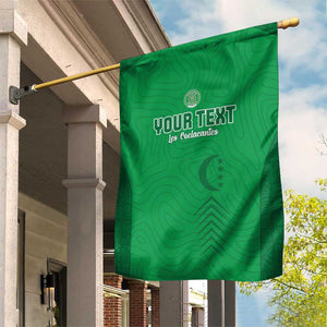 Custom Comoros Football Garden Flag Go Les Coelacantes