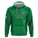 Custom Comoros Football Hoodie Go Les Coelacantes
