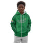Custom Comoros Football Kid Hoodie Go Les Coelacantes