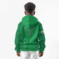 Custom Comoros Football Kid Hoodie Go Les Coelacantes
