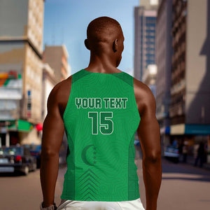 Custom Comoros Football Men Tank Top Go Les Coelacantes