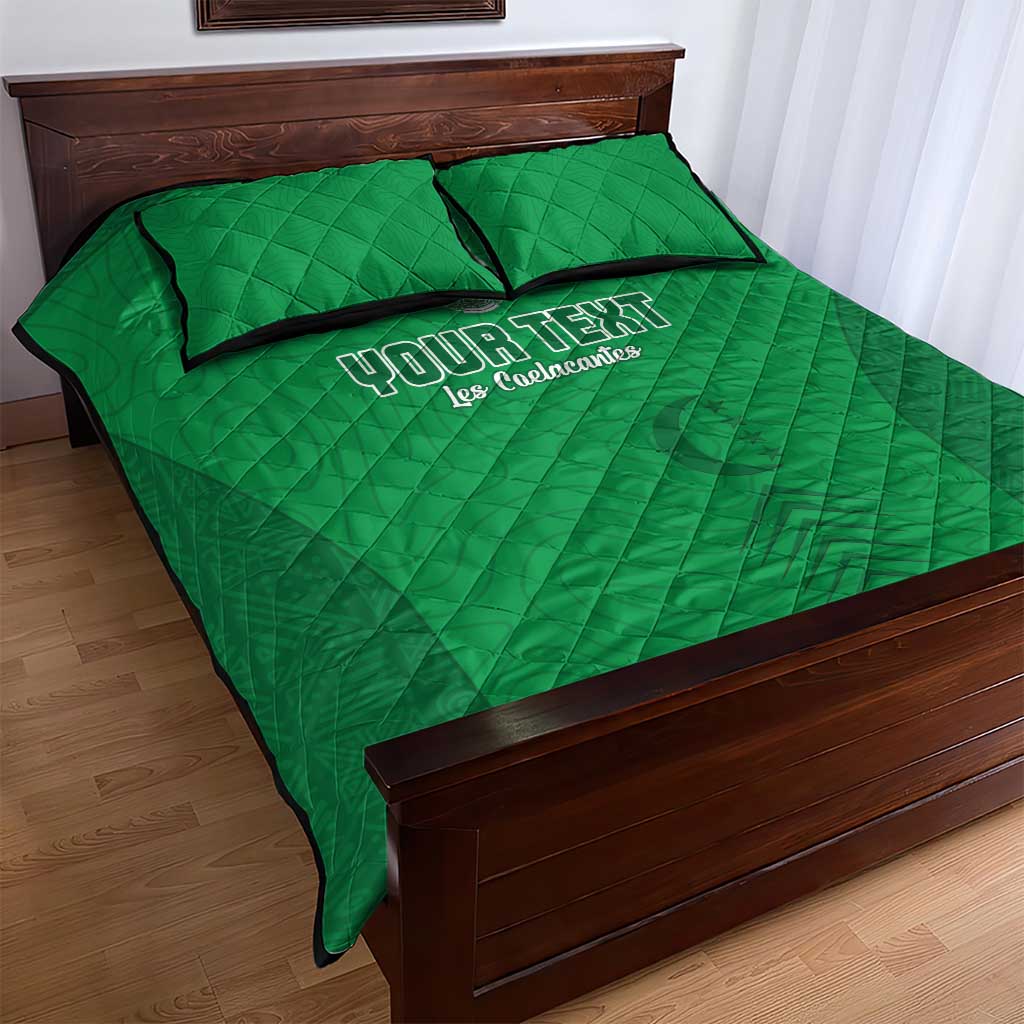 Custom Comoros Football Quilt Bed Set Go Les Coelacantes