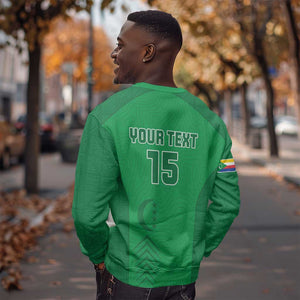 Custom Comoros Football Sweatshirt Go Les Coelacantes