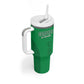 Custom Comoros Football Tumbler With Handle Go Les Coelacantes