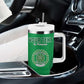 Custom Comoros Football Tumbler With Handle Go Les Coelacantes