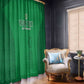 Custom Comoros Football Window Curtain Go Les Coelacantes