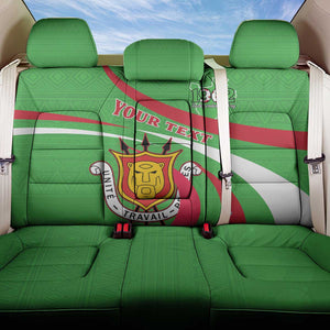 Personalized Burundi Back Car Seat Cover 63rd Anniversary of Independence