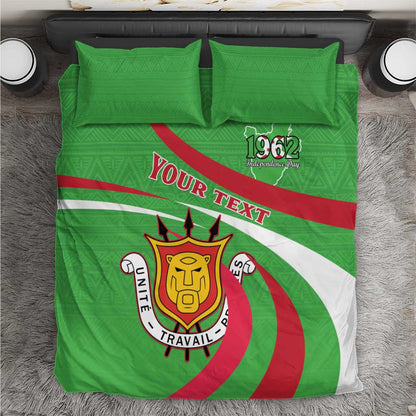 Personalized Burundi Bedding Set 63rd Anniversary of Independence