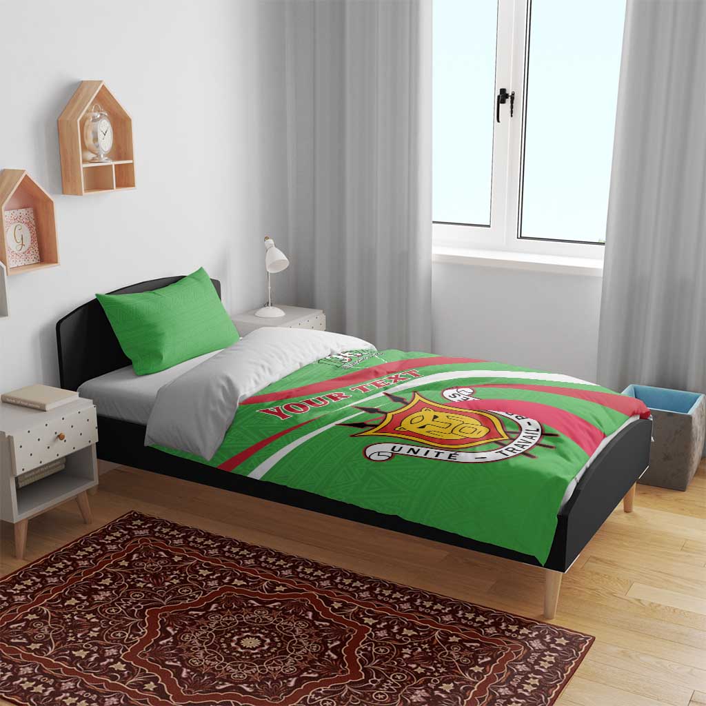 Personalized Burundi Bedding Set 63rd Anniversary of Independence