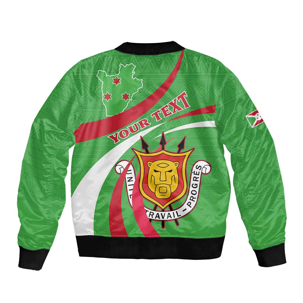 Personalized Burundi Bomber Jacket 63rd Anniversary of Independence