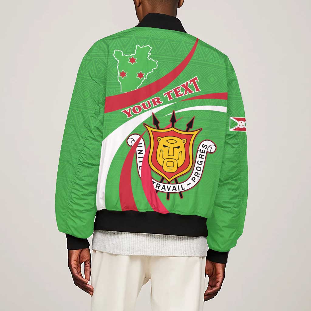 Personalized Burundi Bomber Jacket 63rd Anniversary of Independence