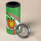 Personalized Burundi 4 in 1 Can Cooler Tumbler 63rd Anniversary of Independence