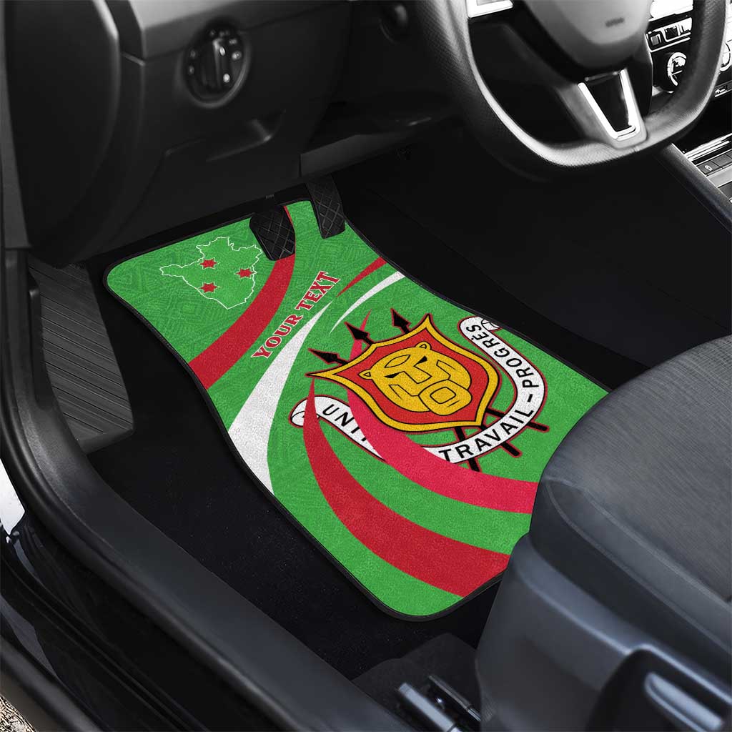 Personalized Burundi Car Mats 63rd Anniversary of Independence