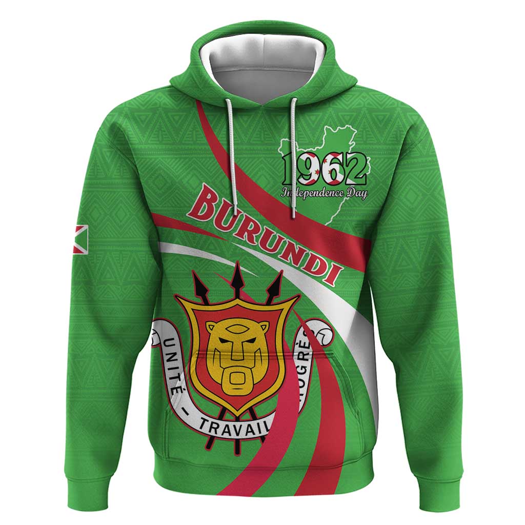 Personalized Burundi Hoodie 63rd Anniversary of Independence