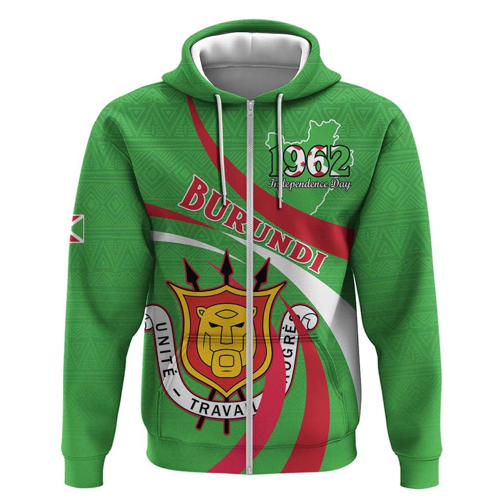 Personalized Burundi Hoodie 63rd Anniversary of Independence
