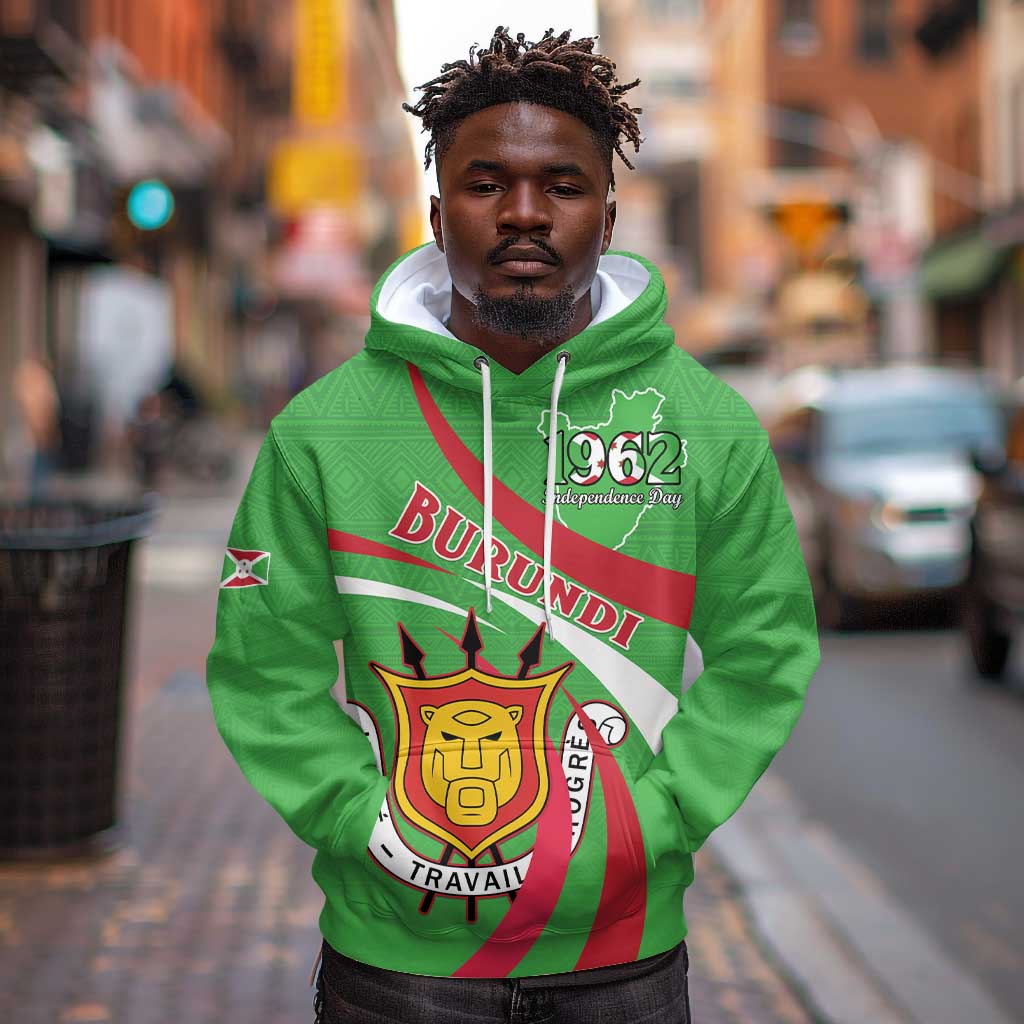 Personalized Burundi Hoodie 63rd Anniversary of Independence