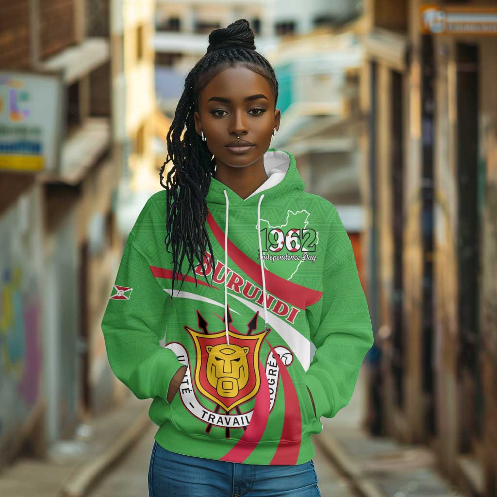 Personalized Burundi Hoodie 63rd Anniversary of Independence