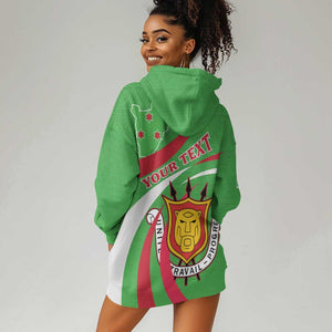 Personalized Burundi Hoodie Dress 63rd Anniversary of Independence