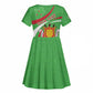 Personalized Burundi Kid Short Sleeve Dress 63rd Anniversary of Independence